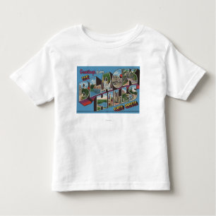 T-shirt Pour Les Tous Petits Grandes scènes de lettre - Black Hills, écart-type