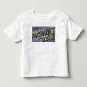 T-shirt Pour Les Tous Petits Grandes scènes de lettre - jardins de ville de