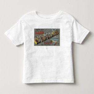 T-shirt Pour Les Tous Petits Grandes scènes de lettre - lac Cumberland, KY