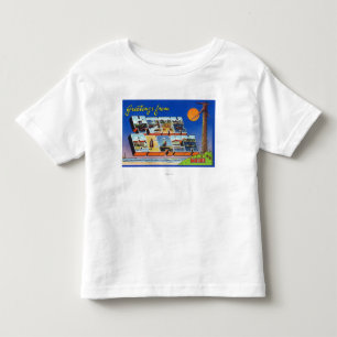 T-shirt Pour Les Tous Petits Grandes scènes de lettre, salutations de