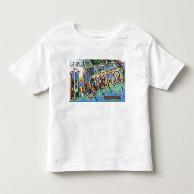 T-shirt Pour Les Tous Petits Grandes scènes de lettre, salutations de 3 (Devant)