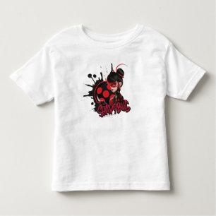 T-shirt Pour Les Tous Petits Graphique de caractères de Shadybug à revers Mirac