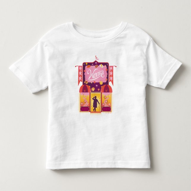 T-shirt Pour Les Tous Petits Graphique de la boutique Wonka Candy (Devant)
