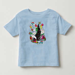 T-shirt Pour Les Tous Petits Graphisme de Noël coloré de Grinch