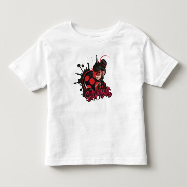 T-shirt Pour Les Tous Petits Graphisme de personnage Shadybug de Re-verse Mirac (Devant)