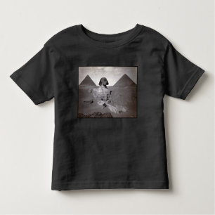 T-shirt Pour Les Tous Petits Great Sphinx & Gizeh Pyramides Necropolis Egypte