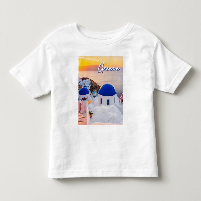T-shirt Pour Les Tous Petits Grèce (Devant)