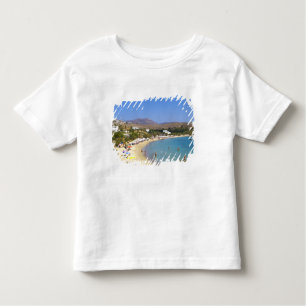 T-shirt Pour Les Tous Petits Grèce, île de Paros, plage de Krios au-dessus