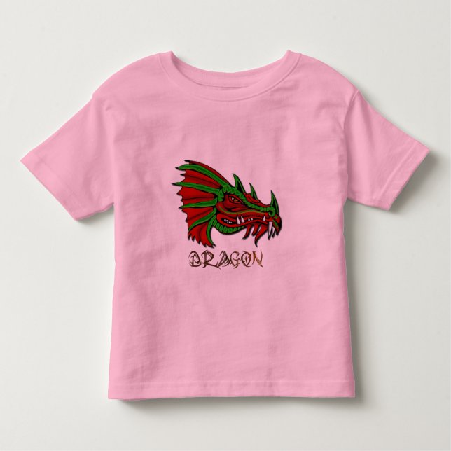 T-shirt Pour Les Tous Petits Grecken l'art de l'Imaginaire du dragon mystique (Devant)