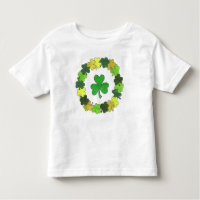 Green Irish Shamrock Wreath St. Patrick's Day