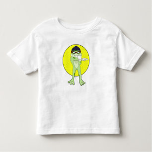 T-shirt Pour Les Tous Petits Grenouille avec lunettes de natation