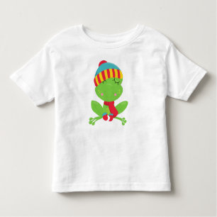 T-shirt Pour Les Tous Petits Grenouille d'hiver, Grenouille mignonne, Grenouill