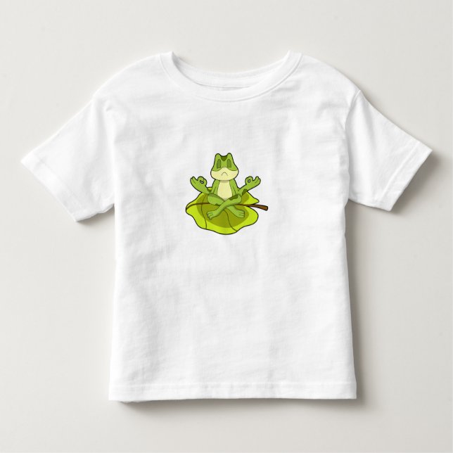 T-shirt Pour Les Tous Petits Grenouille en Méditerranée (Devant)