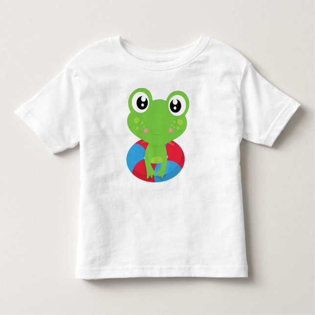 T-shirt Pour Les Tous Petits Grenouille mignonne, Petite grenouille, Grenouille (Devant)
