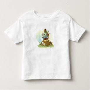 T-shirt Pour Les Tous Petits Grenouille sortant d'un UFO
