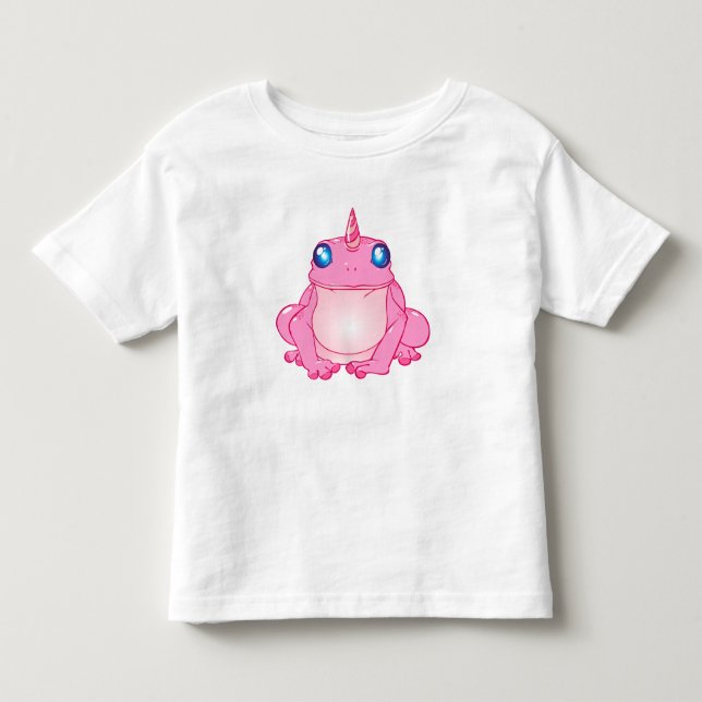 T-shirt Pour Les Tous Petits Grenouille Unicorne (Devant)