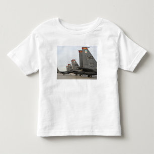 T-shirt Pour Les Tous Petits Grève Eagles de l'Armée de l'Air d'USA F-15E