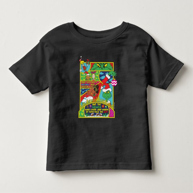 T-shirt Pour Les Tous Petits Grille | Graphique BD (Devant)