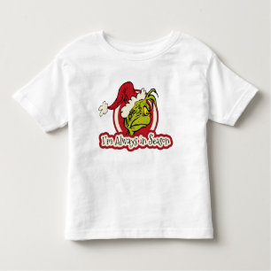 T-shirt Pour Les Tous Petits Grille   Je suis toujours en saison