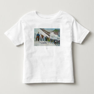 T-shirt Pour Les Tous Petits Grimpeurs au bas de la page du glacier de Sperry