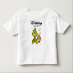 T-shirt Pour Les Tous Petits Grinch Chalkboard Birthday Boy<br><div class="desc">Découvrez cette chemise d'anniversaire Dr Suess Grinch amusante.</div>