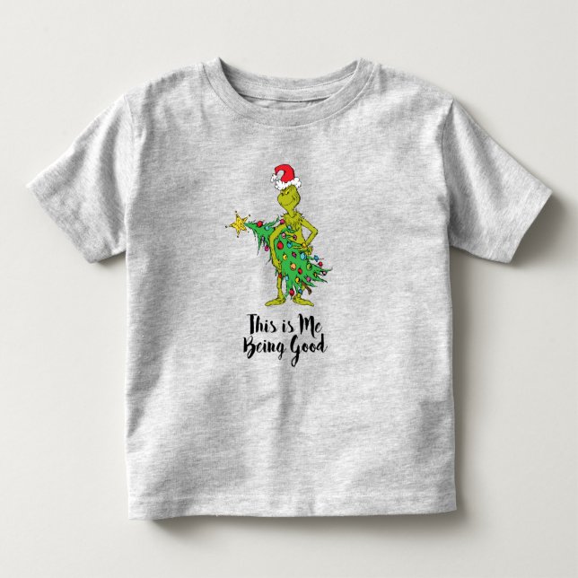 T-shirt Pour Les Tous Petits Grinch Classique | Mauvais (Devant)