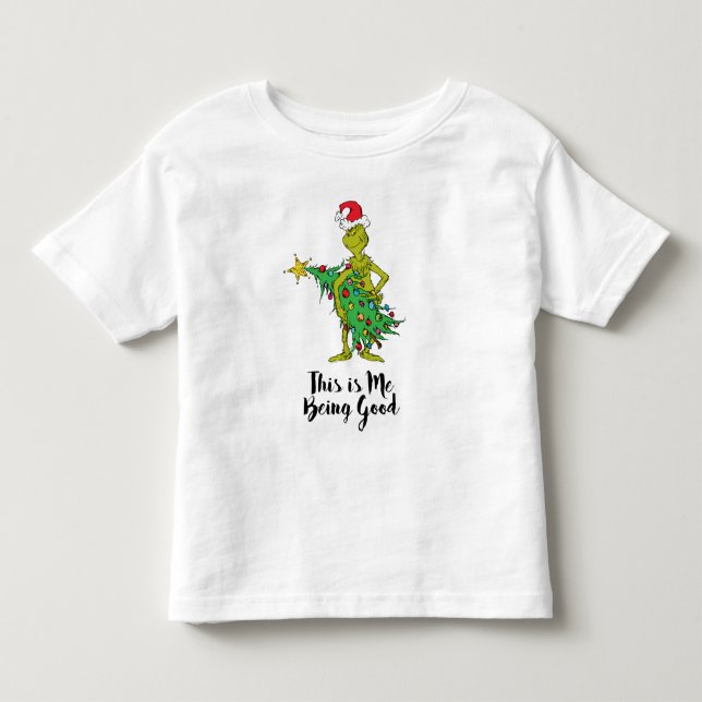 T-shirt Pour Les Tous Petits Grinch Classique | Méchant (Devant)