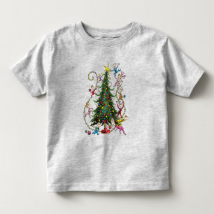 T-shirt Pour Les Tous Petits Grinch Classique Sapin de Noël