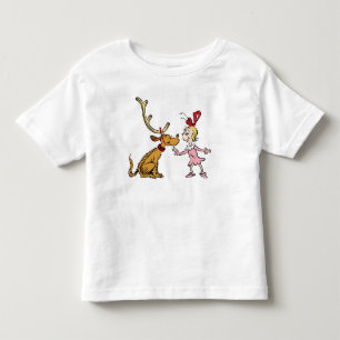 T-shirt Pour Les Tous Petits Grinch Max & Cindy Lou Who