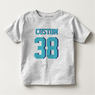 T-shirt Pour Les Tous Petits Gris et conception du Jersey de sports de l'enfant
