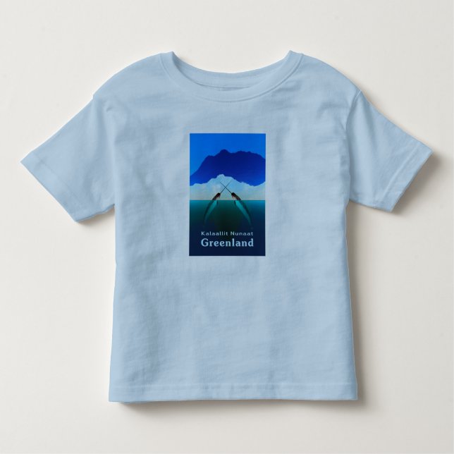 T-shirt Pour Les Tous Petits Groenland - Narwhal (Devant)