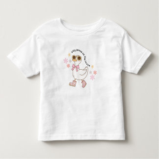 T-shirt Pour Les Tous Petits Groovy Silly Goose Tee Shirt
