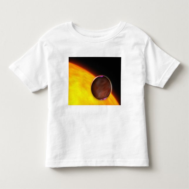 T-shirt Pour Les Tous Petits Gros plan d'une planète extrasolaire (Devant)