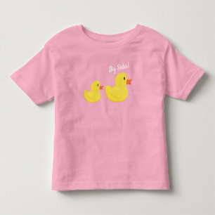 T-shirt Pour Les Tous Petits Grosse soeur en caoutchouc