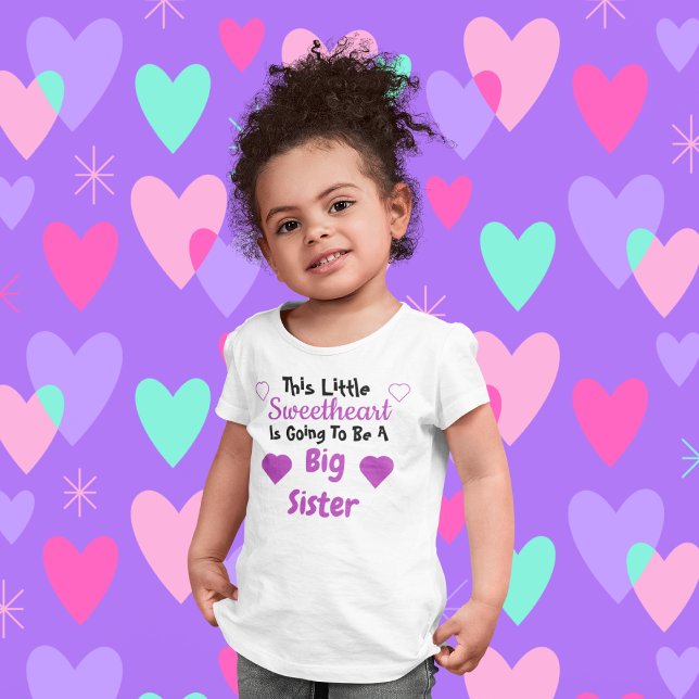 T-shirt Pour Les Tous Petits Grosse Soeur Soeur Grossesse Grossesse (Créateur téléchargé)