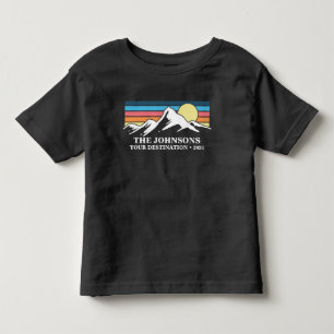 T-shirt Pour Les Tous Petits Groupe Camping familial sur mesure