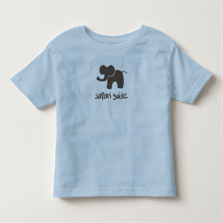 T-shirt Pour Les Tous Petits Guide de safari : Éléphant
