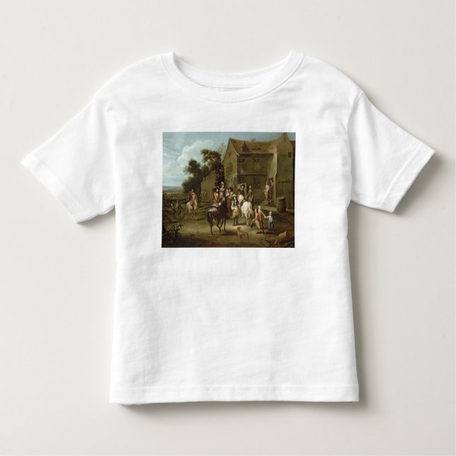T-shirt Pour Les Tous Petits Guillaume d'Orange avec les chasseurs (Devant)