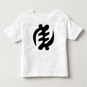 T-shirt Pour Les Tous Petits Gye Nyame  Dieu est le symbole suprême Adinkra