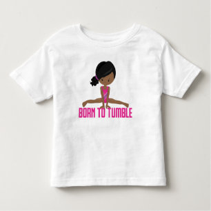 T-shirt Pour Les Tous Petits Gymnaste - Afro-Américain