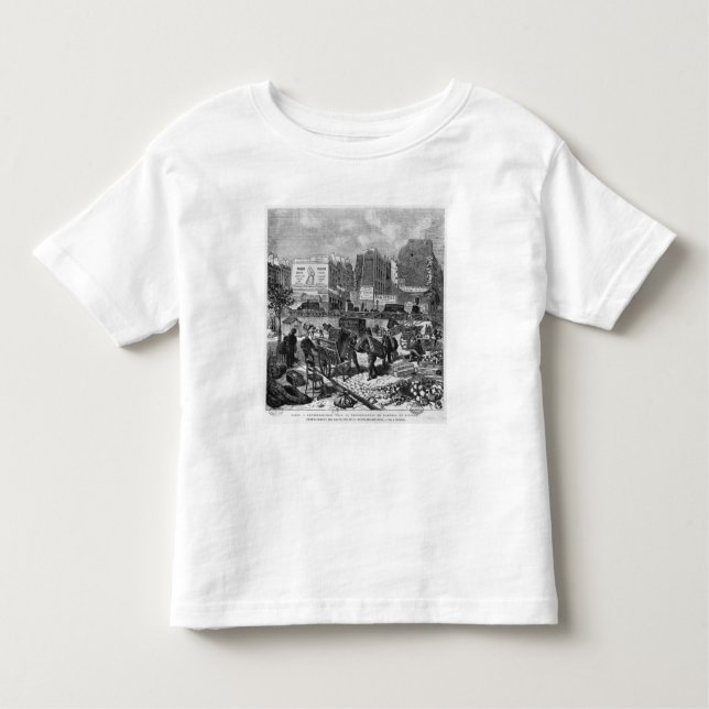 T-shirt Pour Les Tous Petits Habitants se déplaçant du DES Moulins de butte (Devant)