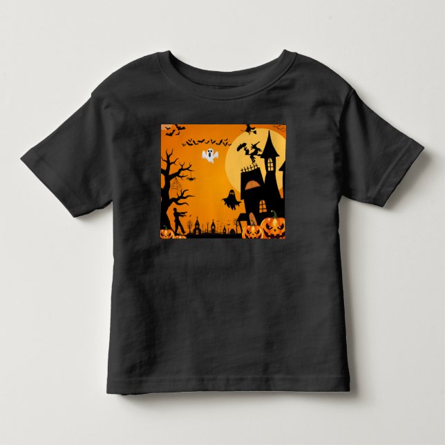 T-shirt Pour Les Tous Petits Halloween (Devant)