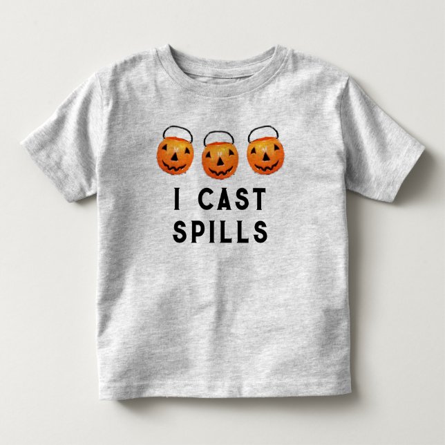 T-shirt Pour Les Tous Petits Halloween de bébé d'abord (Devant)