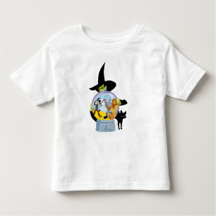 T-shirt Pour Les Tous Petits Halloween en cristal de sorcière méchante