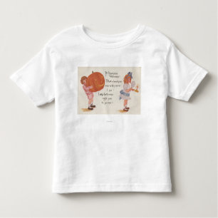 T-shirt Pour Les Tous Petits Halloween GreetingA Halloween joyeux