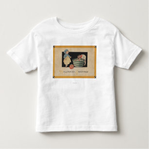 T-shirt Pour Les Tous Petits Halloween GreetingBobbing pour des pommes