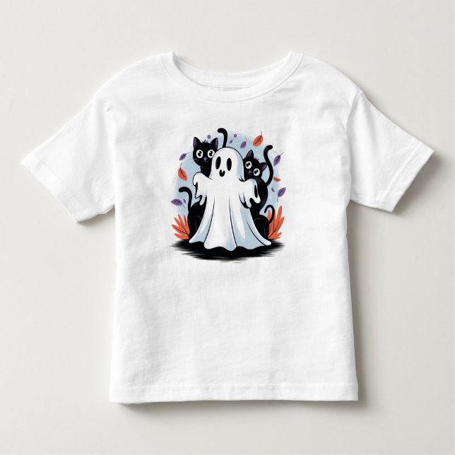 T-shirt Pour Les Tous Petits Halloween Night Prowl (Devant)