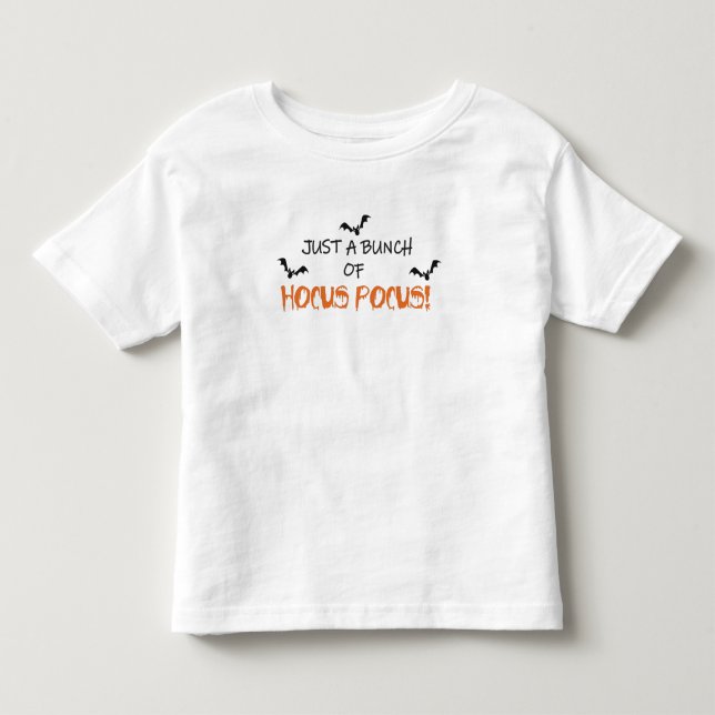 T-shirt Pour Les Tous Petits Halloween pocus (Devant)