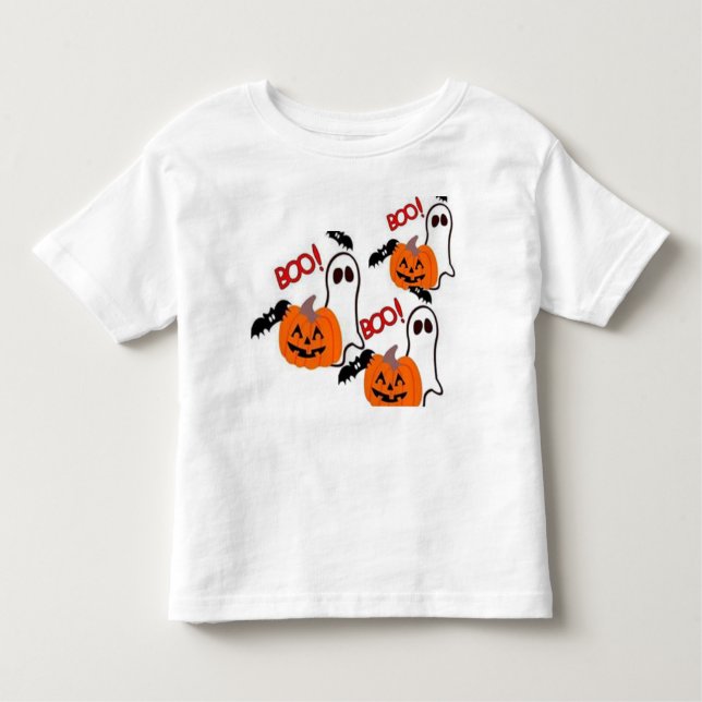 T-SHIRT POUR LES TOUS PETITS HALLOWEEN T CHEMISE AVEC CITROUILLE (Devant)