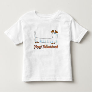 T-shirt Pour Les Tous Petits Halloweiner Dachshund
